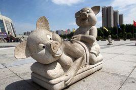 鄭州中原福塔石雕