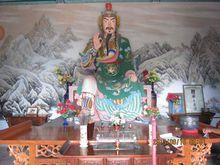 天水姜維紀念堂中的姜維像