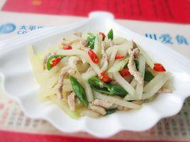 冬瓜炒肉絲 冬瓜炒肉絲