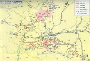 紅二十五軍長征 地圖