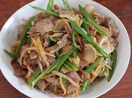 菊花炒肉片 菊花炒肉片