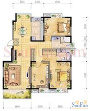 金基翠城戶型圖