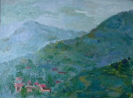 紙面油畫 紙面油畫