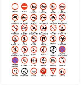 禁令標誌