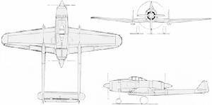 Ki-94-I三視圖