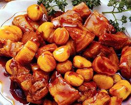 栗子燜肉 栗子燜肉