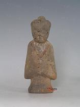 漢彩陶人物俑 漢彩陶人物俑