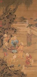 元人夏景戲嬰 元人夏景戲嬰