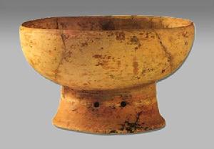 新石器北陰陽營寬頻紋豆圖