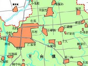 田家窯村地理位置