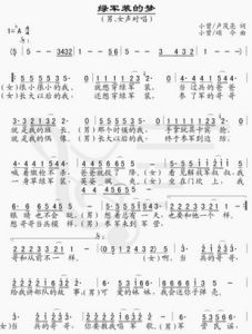 綠軍裝的夢 綠軍裝的夢