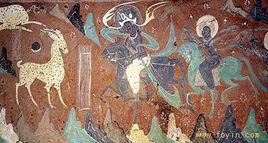 九色鹿經圖 九色鹿經圖