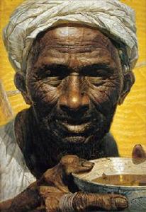 《父親》[油畫]