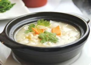 百合魚片湯 百合魚片湯