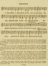 Panzerlied樂譜
