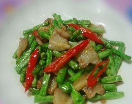 鹹肉燜豆角 鹹肉燜豆角
