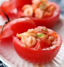 滑番茄蝦仁