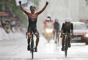 女子公路腳踏車賽，荷蘭Marianne Vos奪冠。