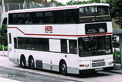 （圖）九巴的世冠N113型雙層巴士