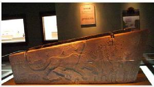 武惠妃石槨內壁精美石刻