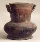 彩繪雙耳壺 彩繪雙耳壺