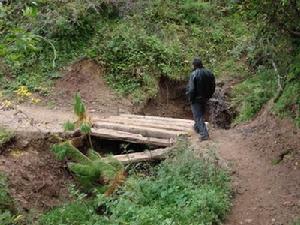 西福岩村村內道路
