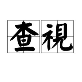 查視 查視