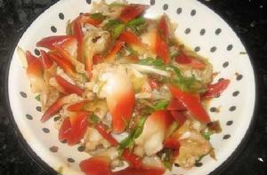 蔥拌北極貝 蔥拌北極貝