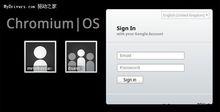 Chrome OS登入界面