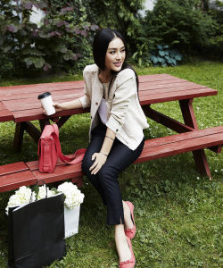 ECCO形象代言秦嵐