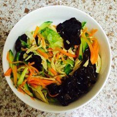 木耳腐竹拌黃瓜 木耳腐竹拌黃瓜