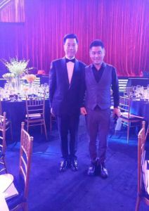 鵬飛老師與李開復先生 