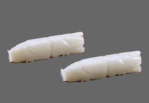 漢白玉豬握 漢白玉豬握