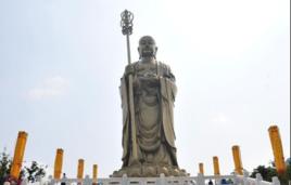 九華山地藏菩薩銅像