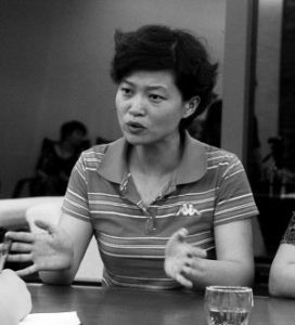 王園長接受採訪