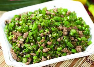 欖菜肉碎四季豆 欖菜肉碎四季豆