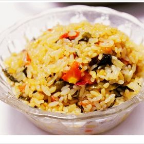 雞絲醃菜醬油炒飯 雞絲醃菜醬油炒飯