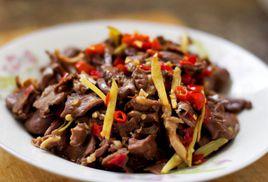 泡椒炒豬心 泡椒炒豬心