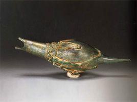 鴨形玻璃注 鴨形玻璃注