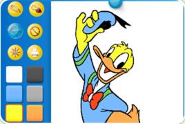 卡通動物填色 卡通動物填色