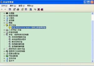 設備管理器界面