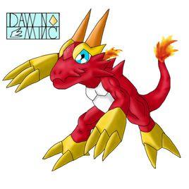 赤炎龍獸 赤炎龍獸