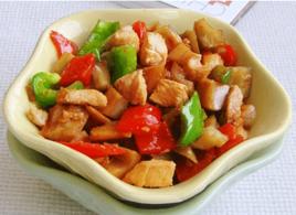 蓮藕炒雞丁 蓮藕炒雞丁