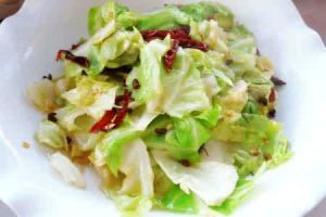 麻辣甘藍 麻辣甘藍