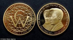 威廉王子大婚紀念幣