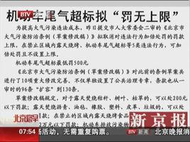 全國機動車尾氣排放監測管理制度（暫行）