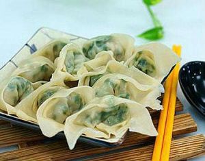 碧綠韭菜餃