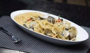 白蛤蜊奶油意大利麵 白蛤蜊奶油意大利麵