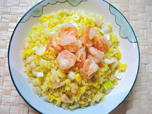 海鮮“金包銀”炒飯 海鮮“金包銀”炒飯