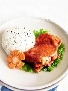 奧爾良雞腿飯 奧爾良雞腿飯